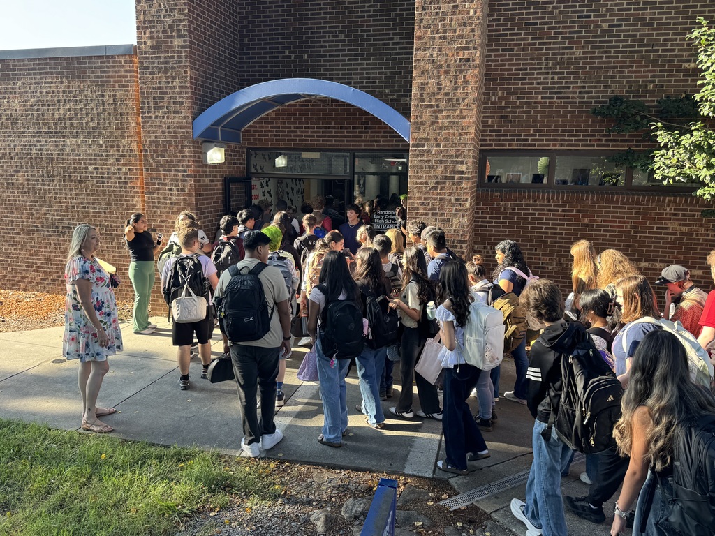 Today marks the first day of school for Randolph Early College High School! Buses were on the road bright and early as staff and administrators welcomed students back to campus for the start of an exciting new school year. Here's to a great first day and a successful year ahead!