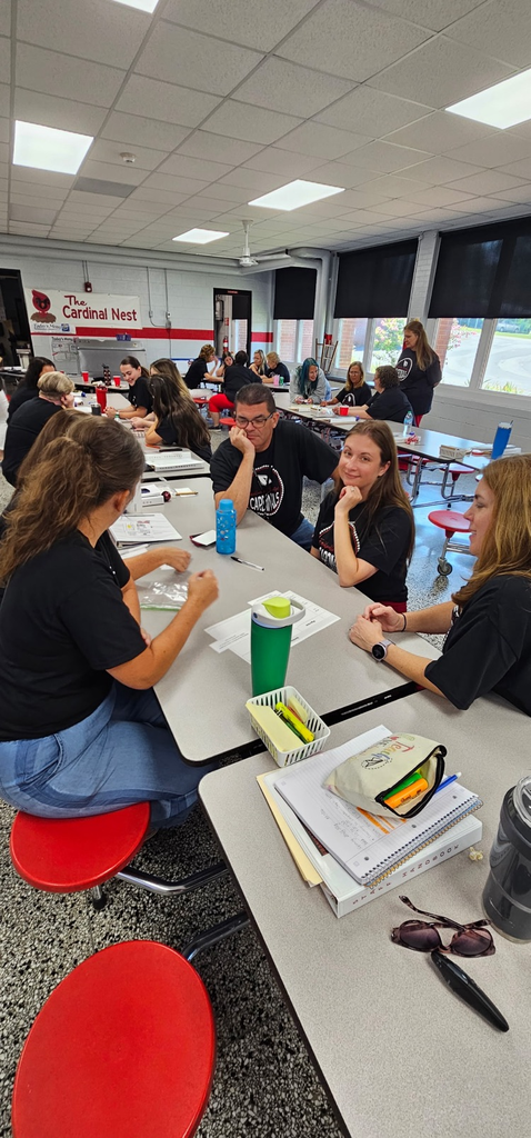 Specialists working on the Instructional Framework. 
