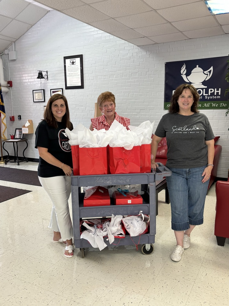 FUMC gift bags for teachers. 