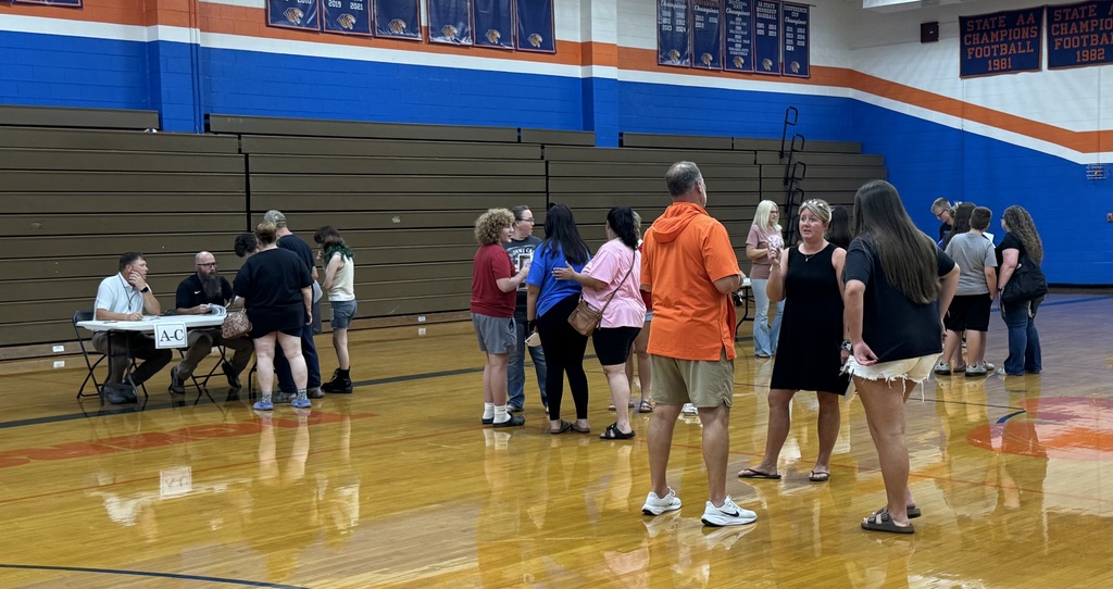 Here are a few pics from the high school Open House night that was held across the county on Wednesday, August 19. Excited for the first day of school, tomorrow, August 24!