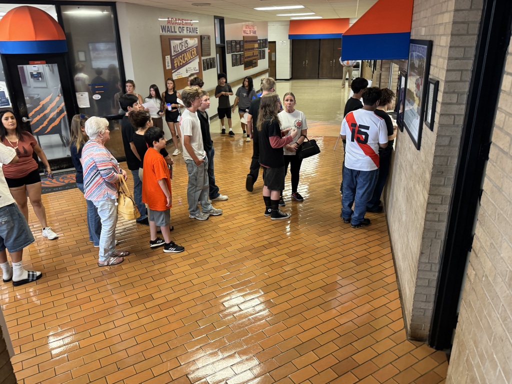 Here are a few pics from the high school Open House night that was held across the county on Wednesday, August 19. Excited for the first day of school, tomorrow, August 24!