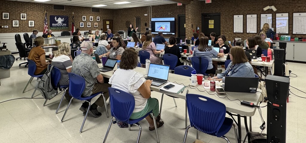 RCSS Media Specialists kicking off the new school year 