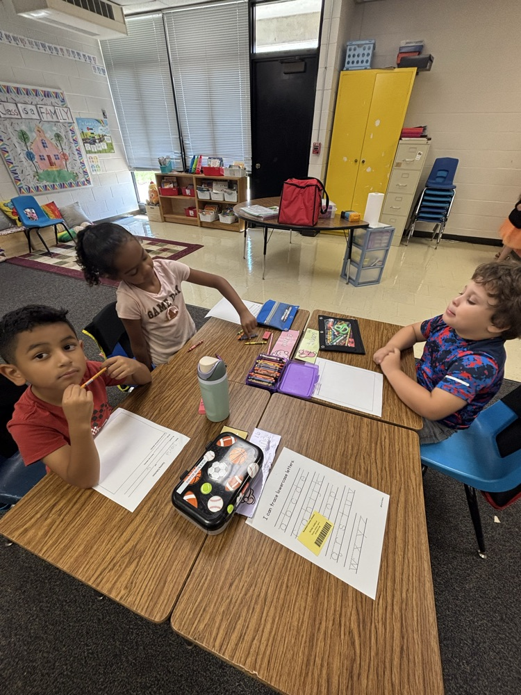 first graders counting collection