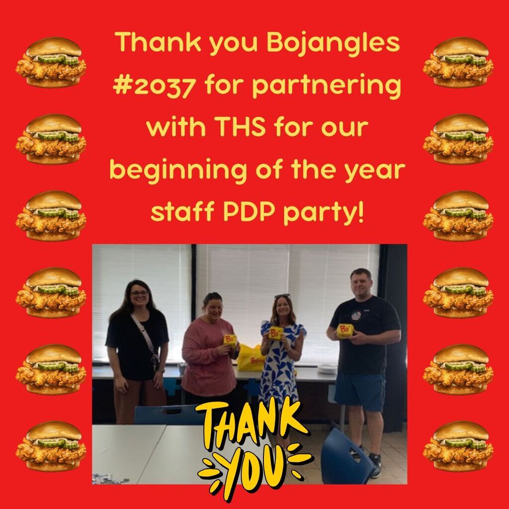 Thank you Bojangles!