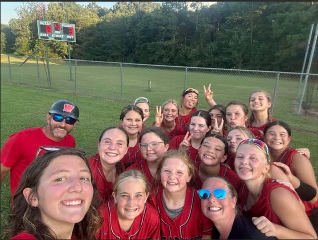 WMS Girls Softball Win #1