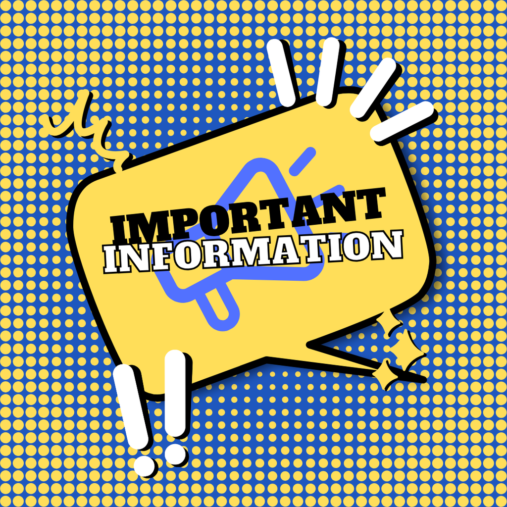 Important Information!