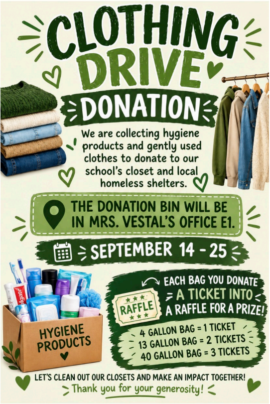 Clothing Drive!