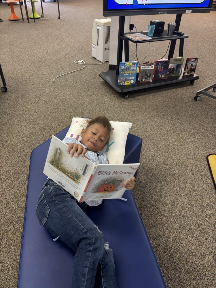 reading in the media center