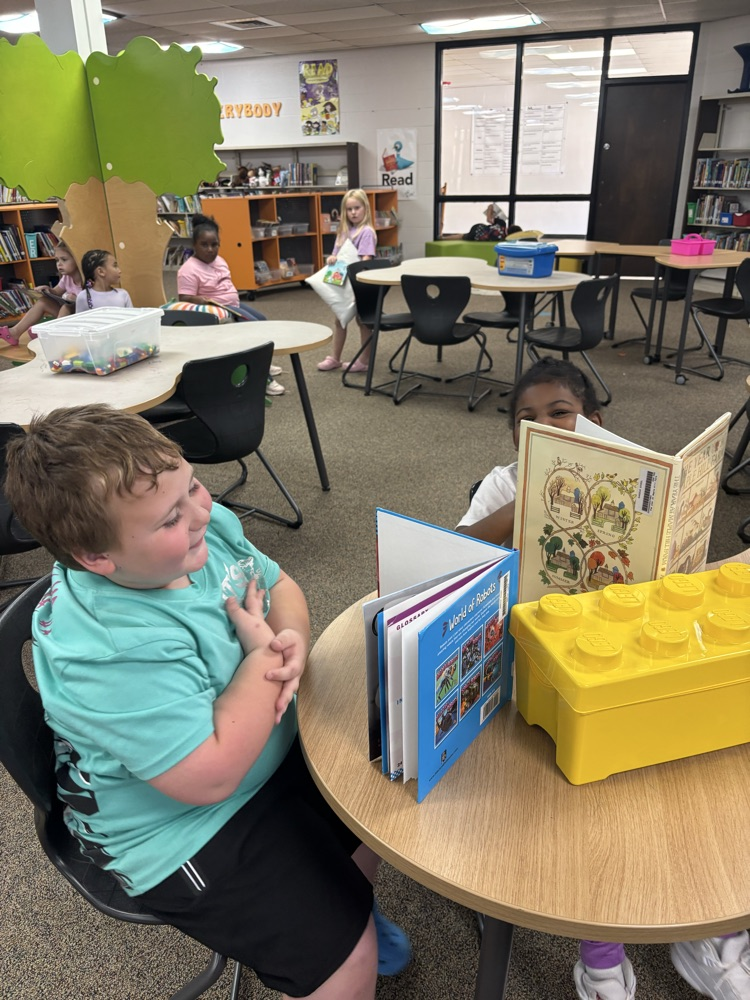 reading in the media center