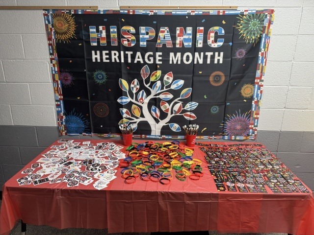 Hispanic Heritage table