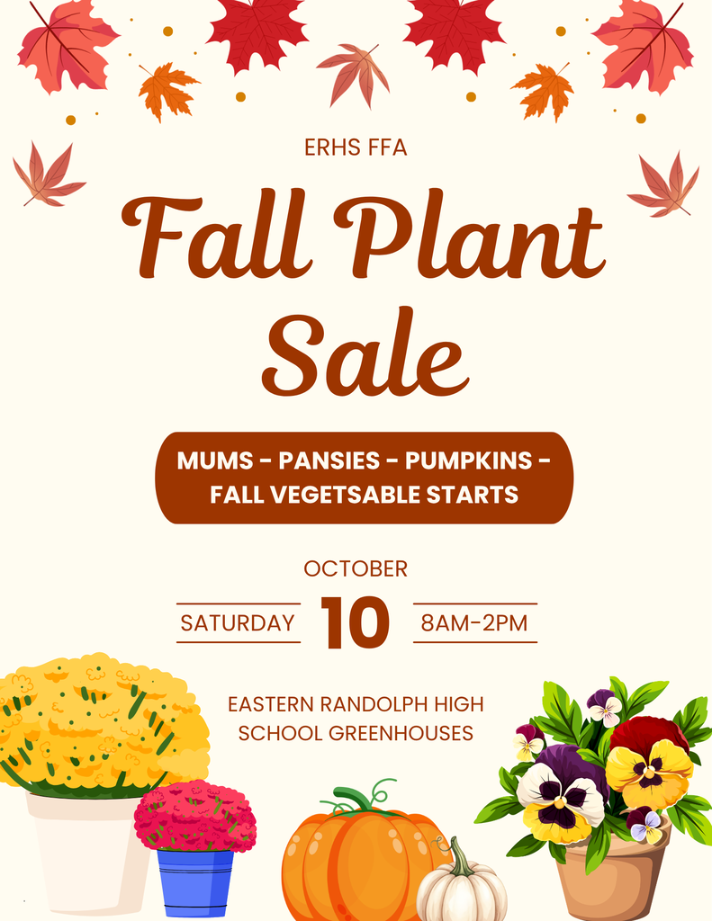 ERHS Fall Plant Sale