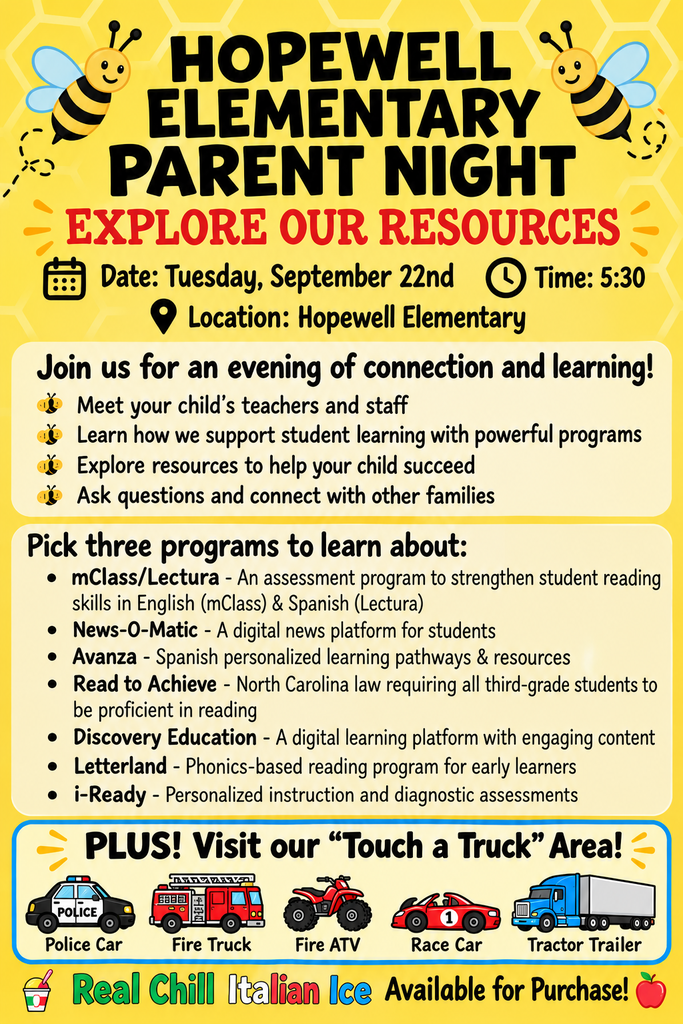 Hopewell Elementary Parent Night