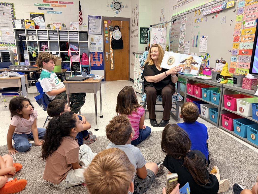 📚 **Leadership Reads!** 📚  We loved having our Assistant Superintendent of Human Resources visit Mrs. Russell and Mrs. Petroff’s classes to read with our students as part of **Randolph County Schools’ Leadership Reads**! Our students were full of excitement and enthusiasm as they listened, shared, and enjoyed this special time with a district leader.  Thank you for investing in our students and helping us inspire a lifelong love of reading! **When our leaders show up, our students know they matter—and that makes a lasting impact!** ❤️📖
