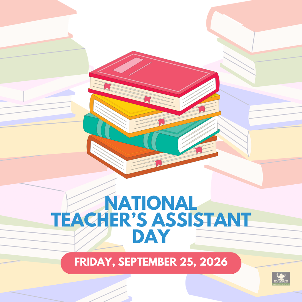 Today is National Teacher Assistant's Day and the RCSS wants to say a BIG THANK YOU to all of our teacher assistants who make a difference every day in the lives of our students!