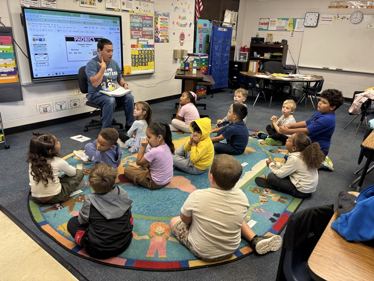 kindergarten Heggerty lesson