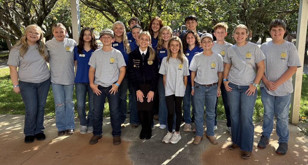 The SWRMS and SWRHS FFA officer teams participated in the NC FFA West Central Regional Leadership Conference. They learned new skills and ideas to bring back to their chapters!”