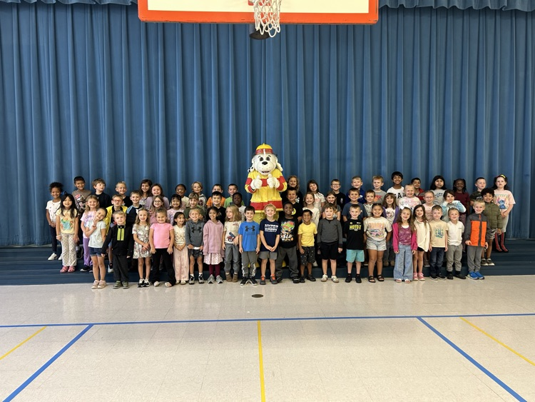 Yesterday our kindergarten students had some special visitors and learned about fire safety!