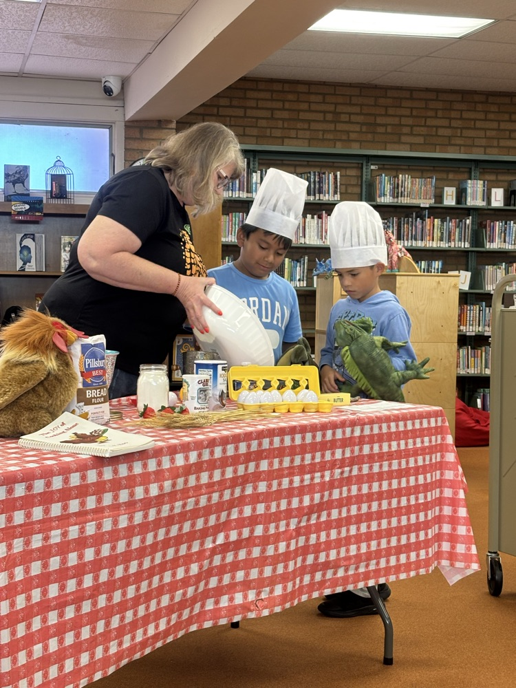 visit to Ramseur library on October 7