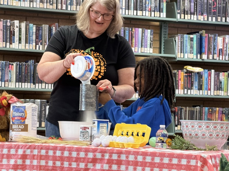 visit to Ramseur library on October 7