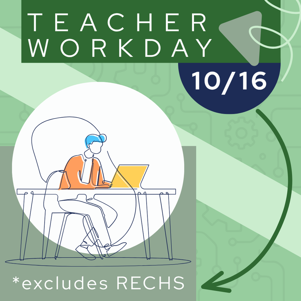 Friday, October 16 is a teacher workday for the Randolph County School System. This excludes RECHS.