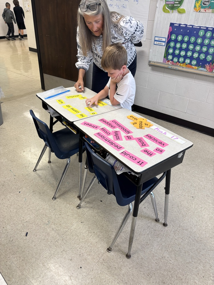 third graders, taking apart and building complex sentences