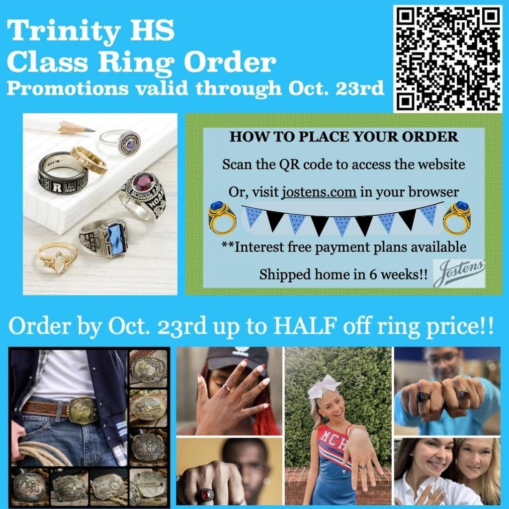 Class ring order info