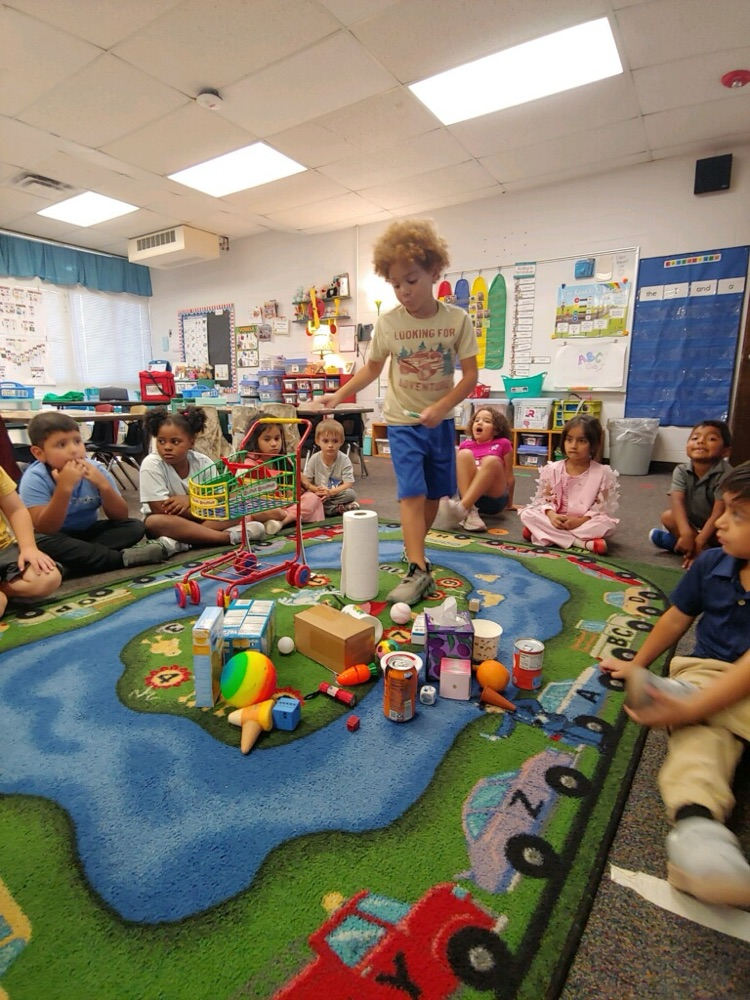 shape detectives in kindergarten