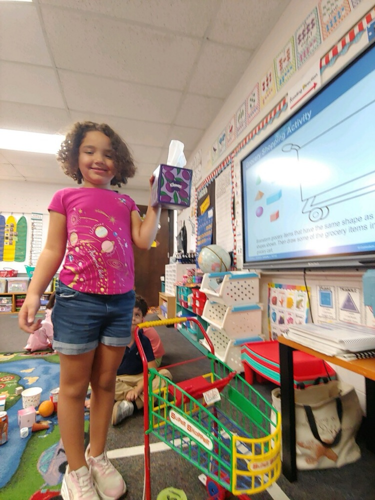 shape detectives in kindergarten