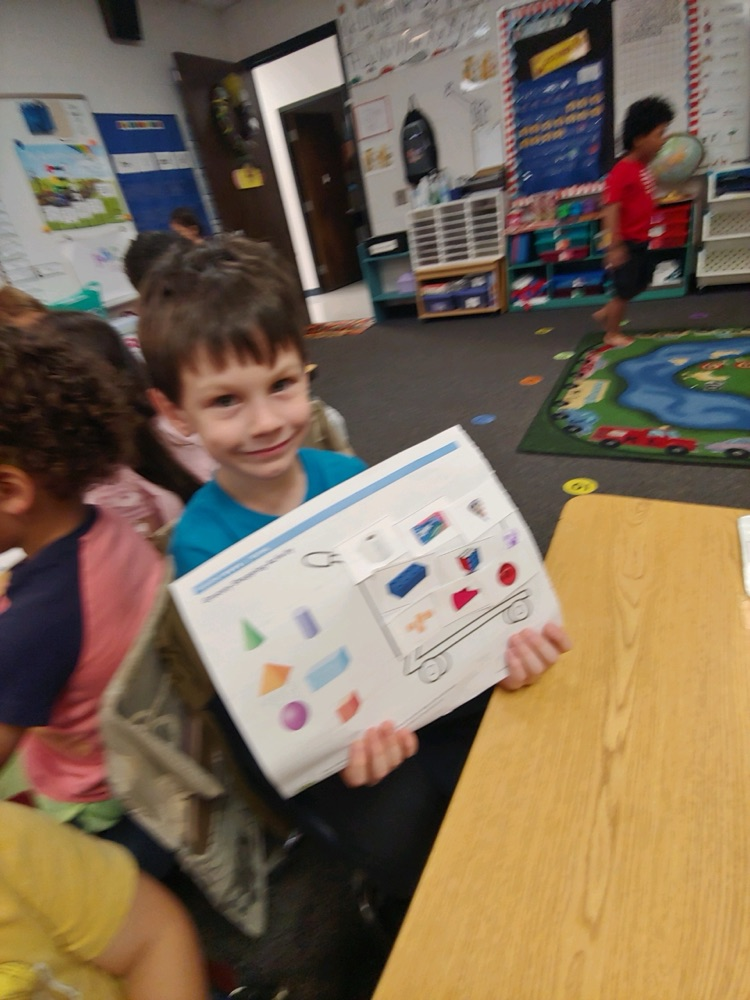 shape detectives in kindergarten