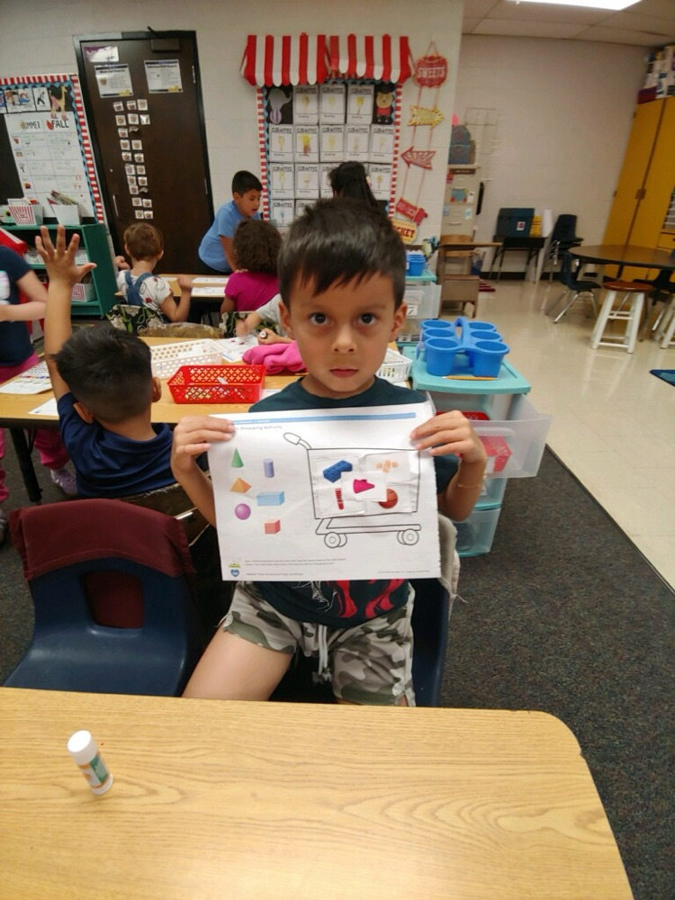 shape detectives in kindergarten