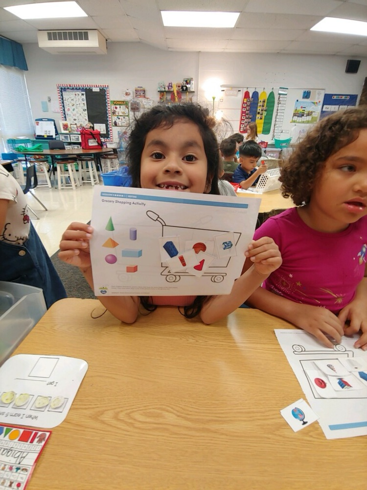 shape detectives in kindergarten