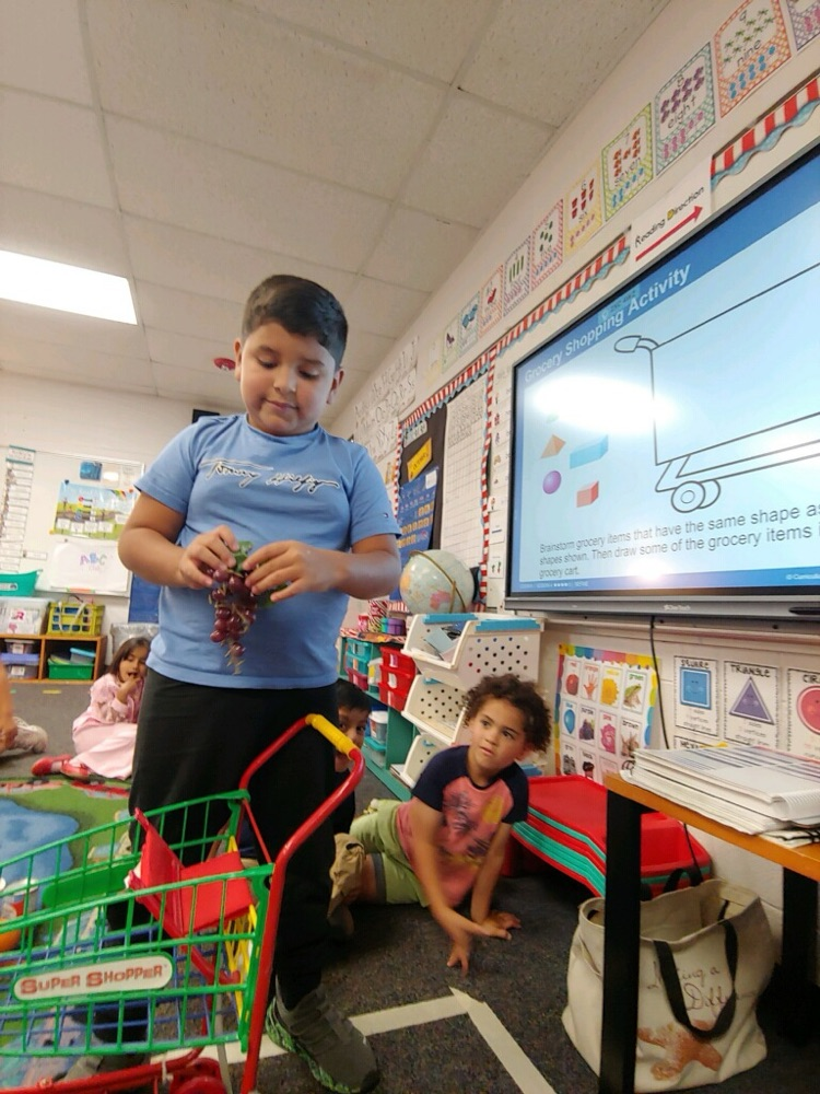 shape detectives in kindergarten