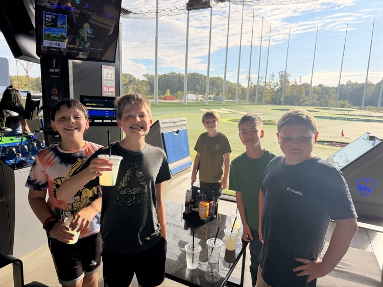 5th grade top golf field trip
