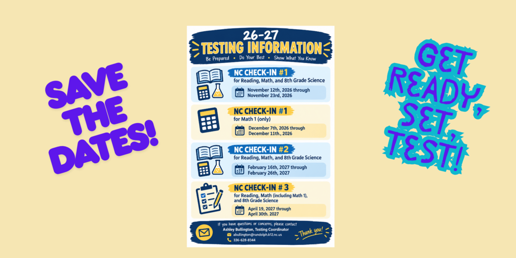 Check-In Testing Dates