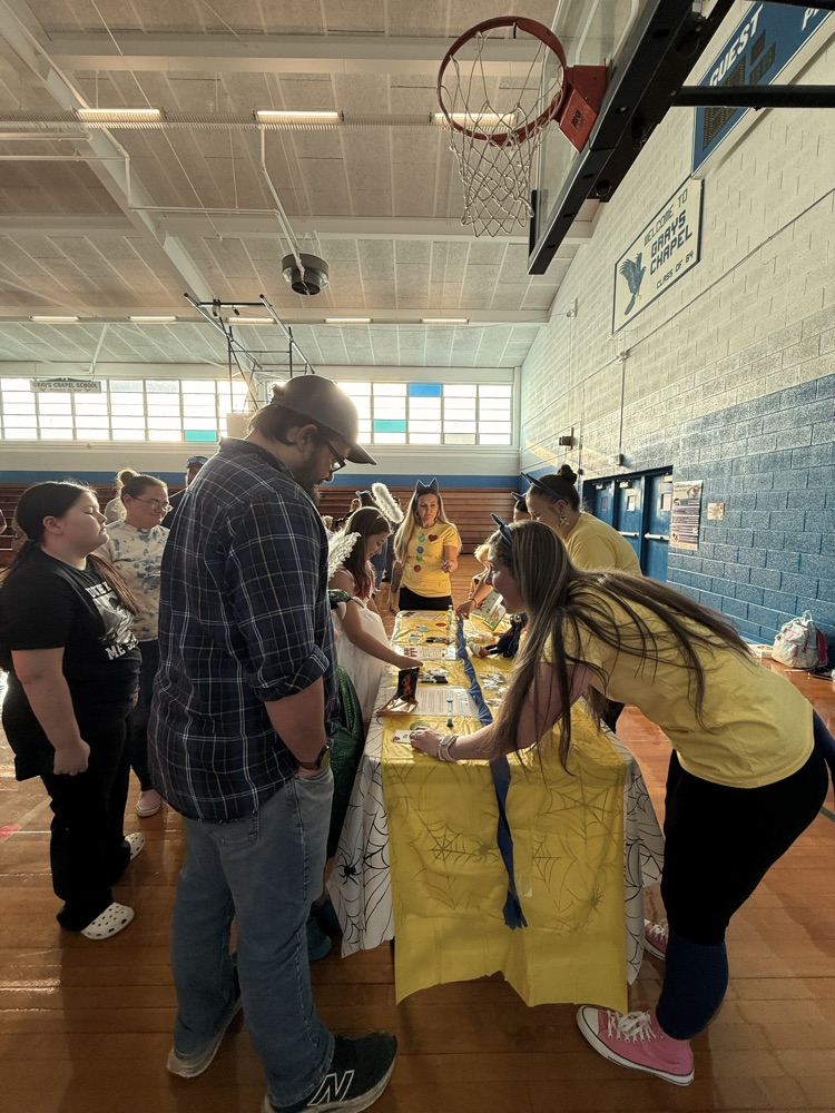 Our Literacy Night and Annual Title 1 Meeting were a tremendous success. Thank you to our families and students for coming out and dressing up. Reading isn't scary; it's fun!