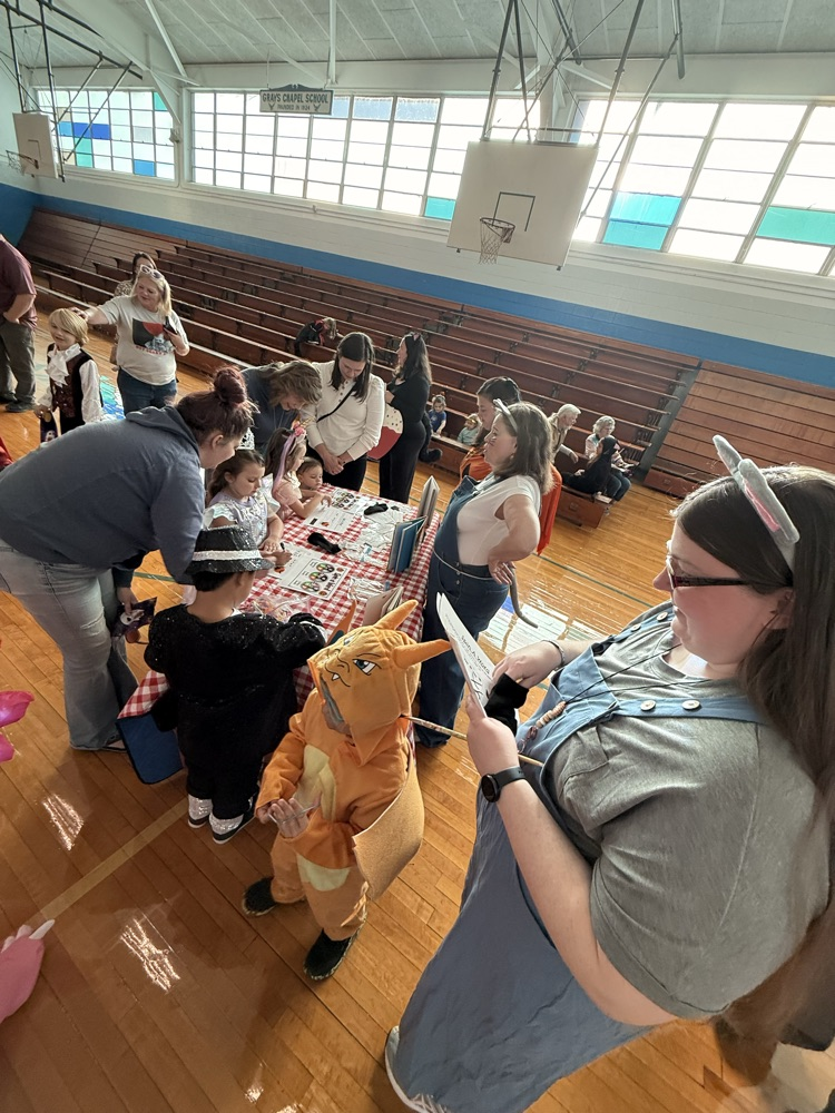 Our Literacy Night and Annual Title 1 Meeting were a tremendous success. Thank you to our families and students for coming out and dressing up. Reading isn't scary; it's fun!