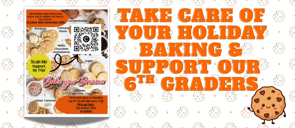 6th grade cookie fundraiser