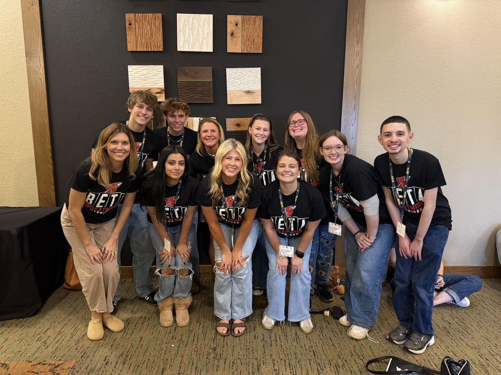 Beta Club Officers at Leadership Conference
