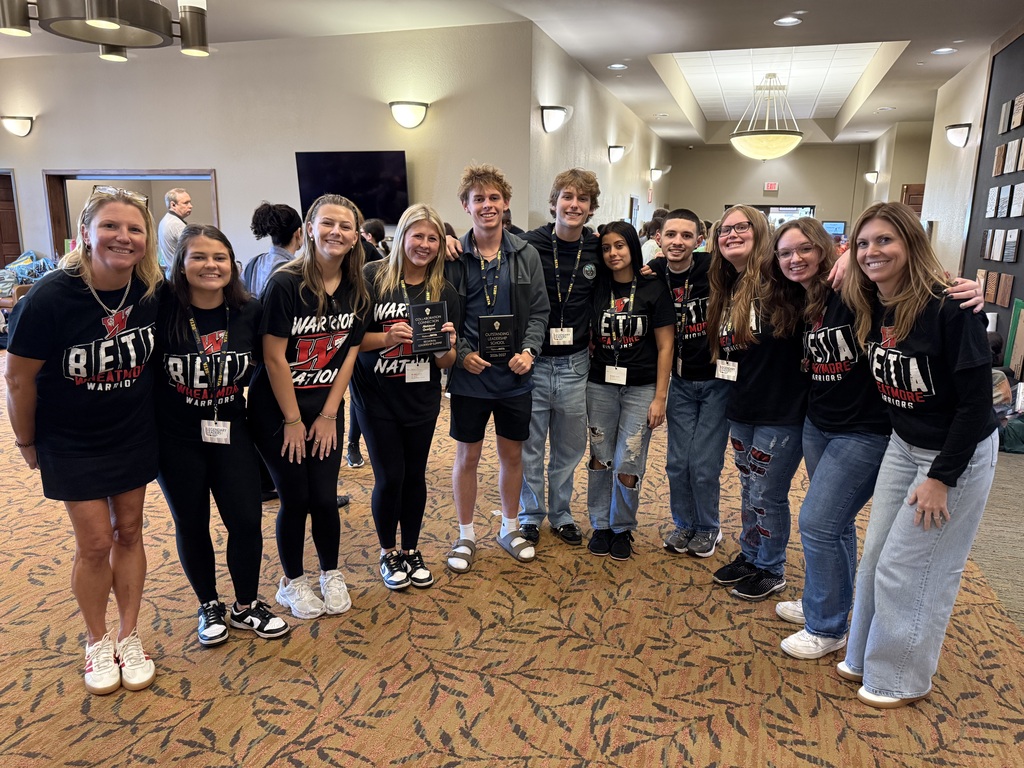 Beta Club Officers at Leadership Conference