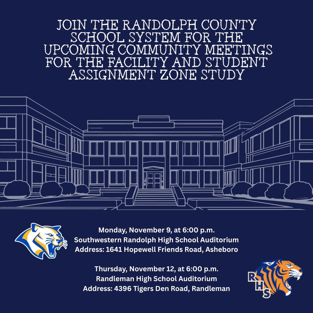 Staff, students, families and community members - mark your calendar and join us to discuss the Facility and Student Assignment Zone Study!
