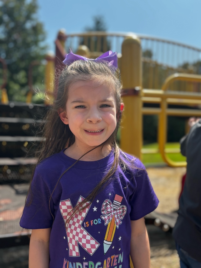 Working hard in Kindergarten