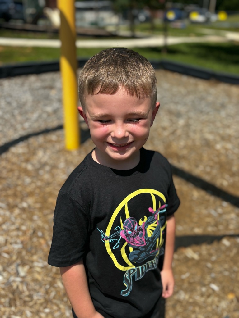 Working hard in Kindergarten
