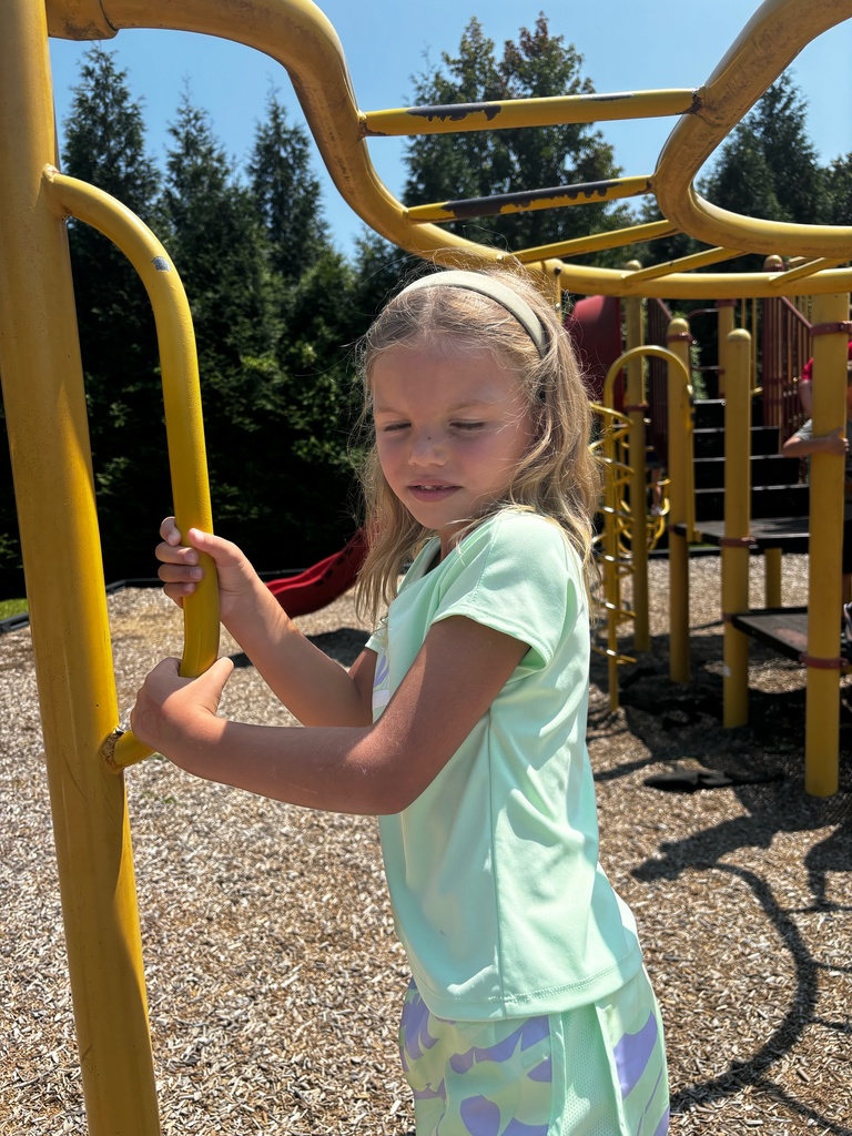 Working hard in Kindergarten