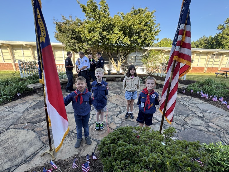 Grays Chapel Elementary Honors a Randolph County Hero on the 25th Anniversary of 9/11