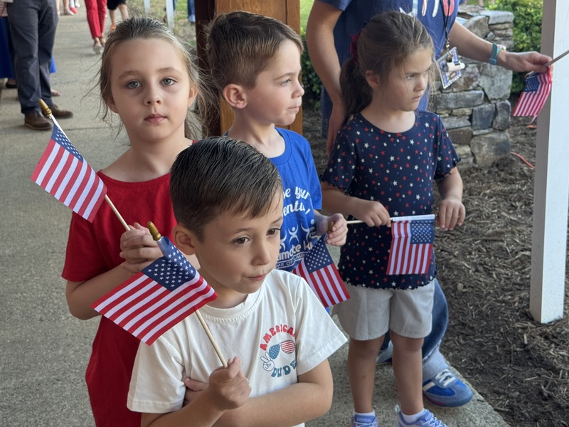 Grays Chapel Elementary Honors a Randolph County Hero on the 25th Anniversary of 9/11