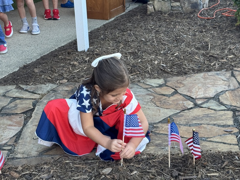 Grays Chapel Elementary Honors a Randolph County Hero on the 25th Anniversary of 9/11