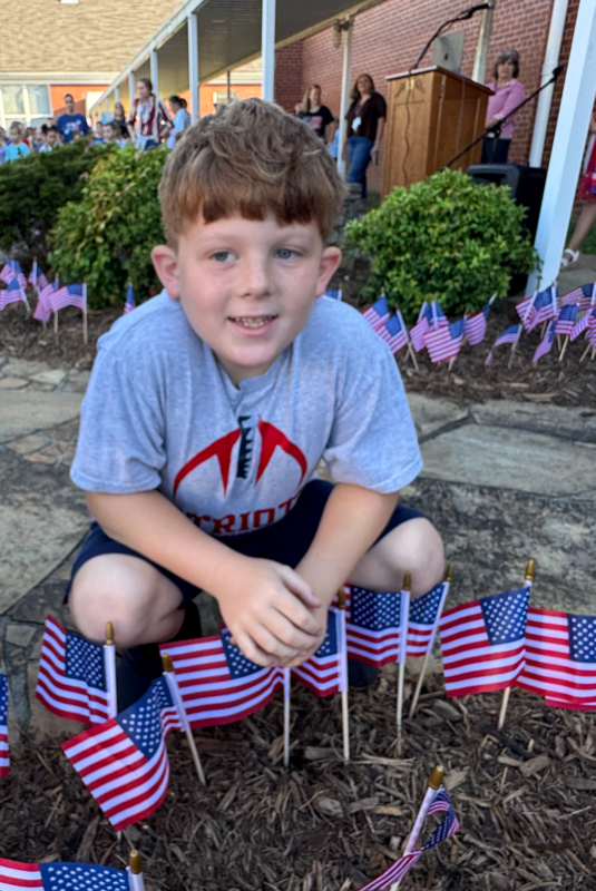 Grays Chapel Elementary Honors a Randolph County Hero on the 25th Anniversary of 9/11