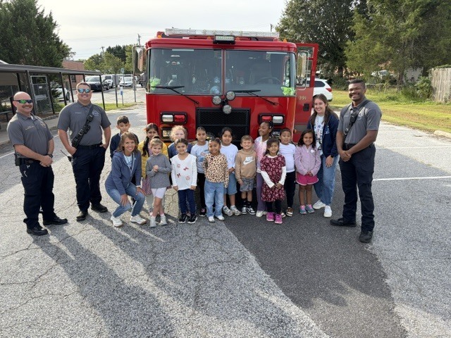 Friday Filled with Bulldog Spirit and Fire Safety at Archdale Elementary