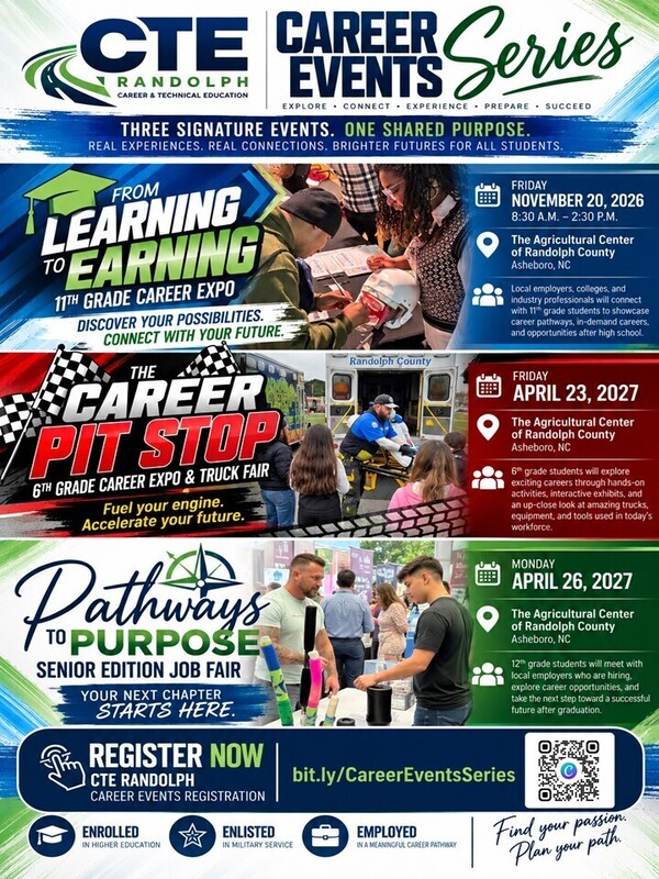 CTE career Events - we need local businesses to join us!