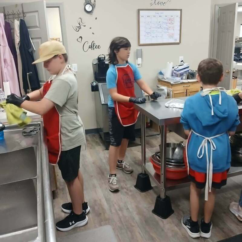 SERMS Students Serve Up Kindness at Our Daily Bread Kitchen